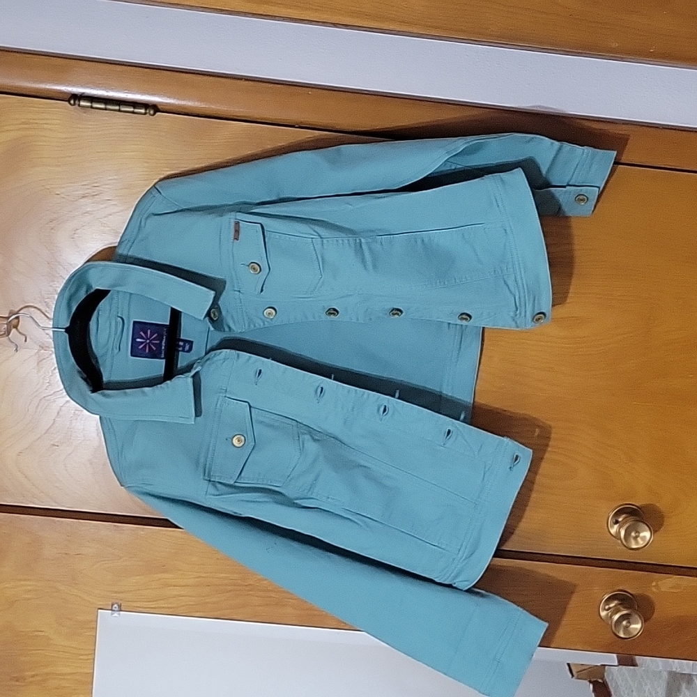 Blue denim jacket